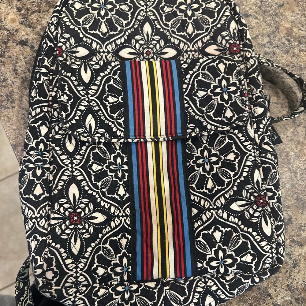 Vera Bradley Black and White Geometric Pattern